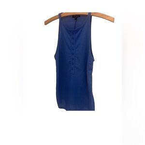 Top shop bleu tank top size 4